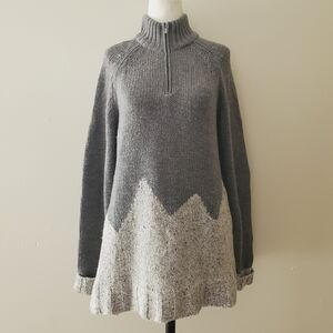 Horny Toad Wool Knit 1/4 Zip Sweater